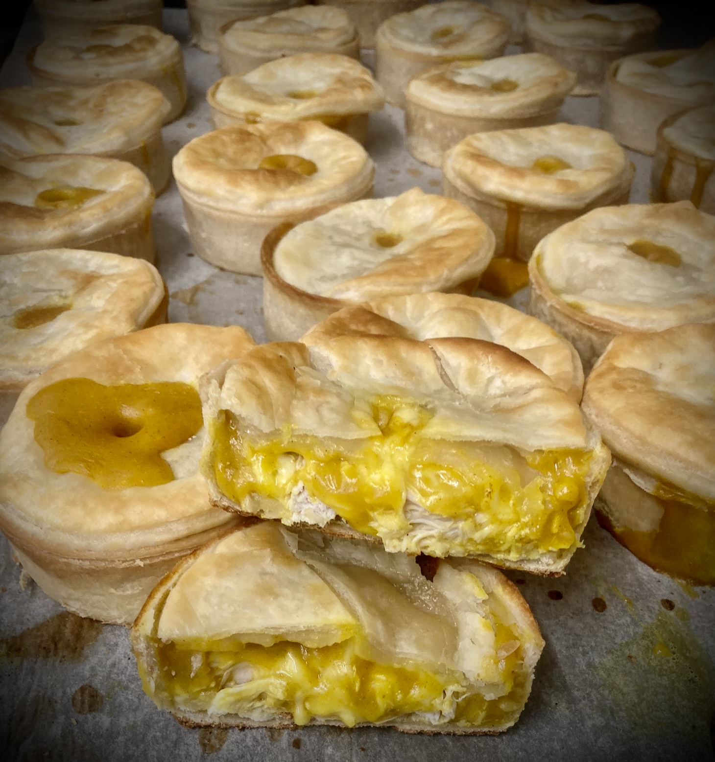 Homemade pies from Afton Glen Meats